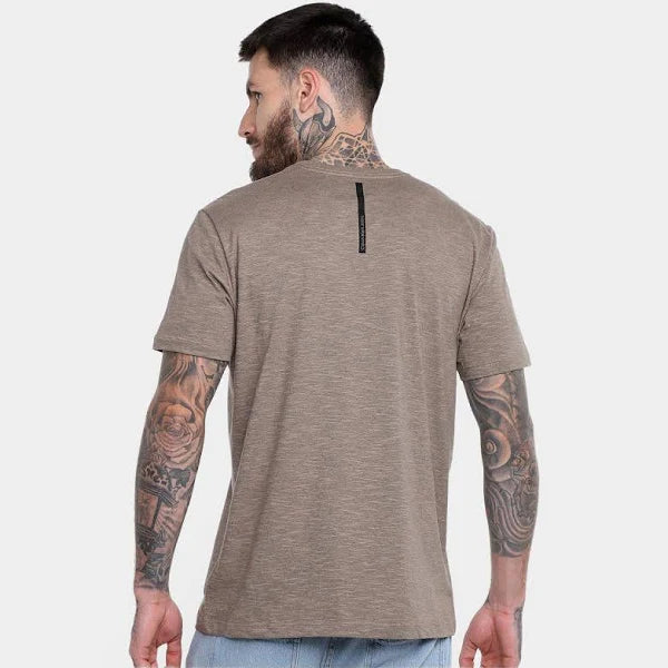 CAMISETA CALVIN KLEIN NEW YORK CAQUI CLARO