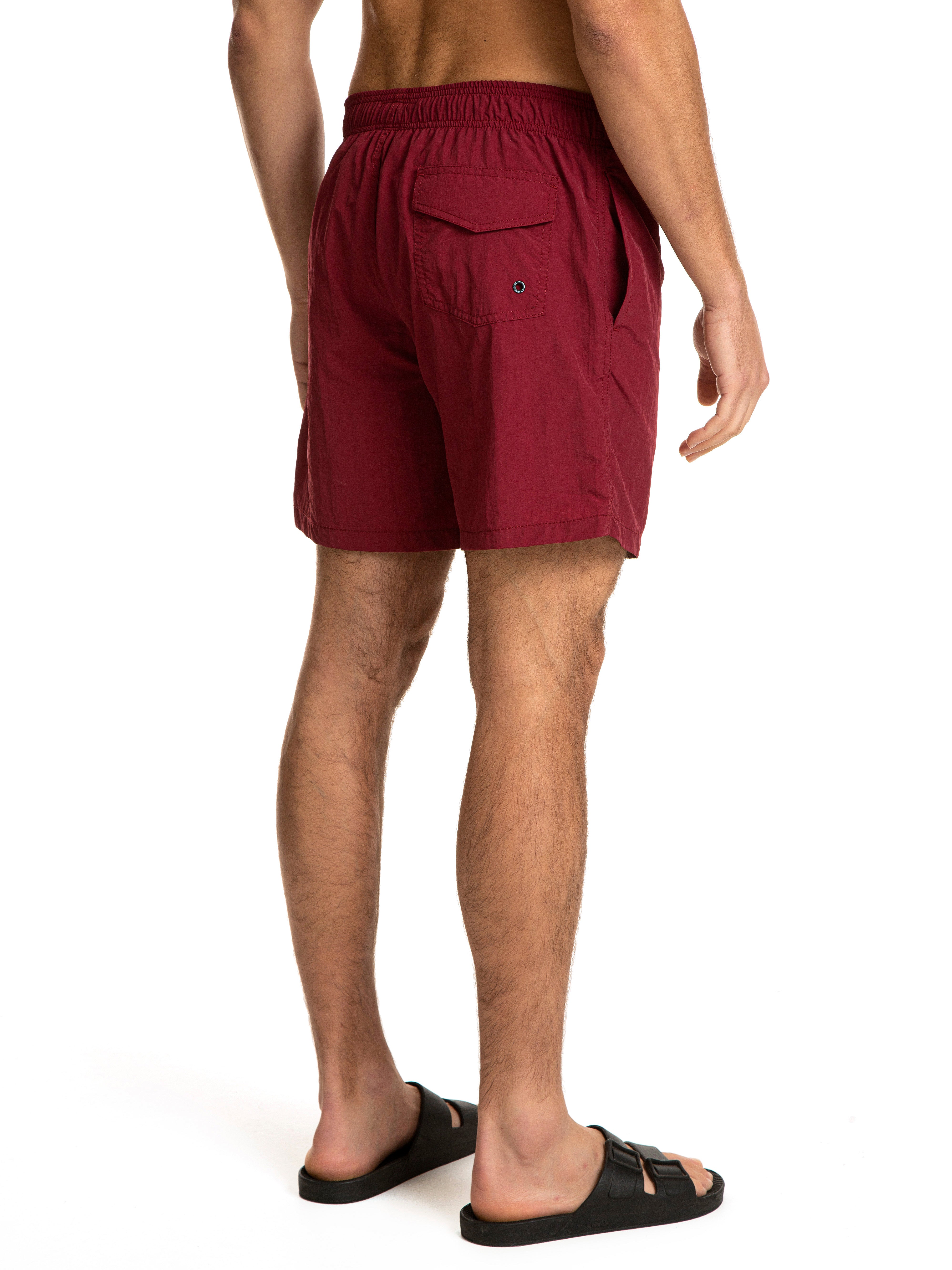 SHORT JAB POLIAMIDA LISO BORDO