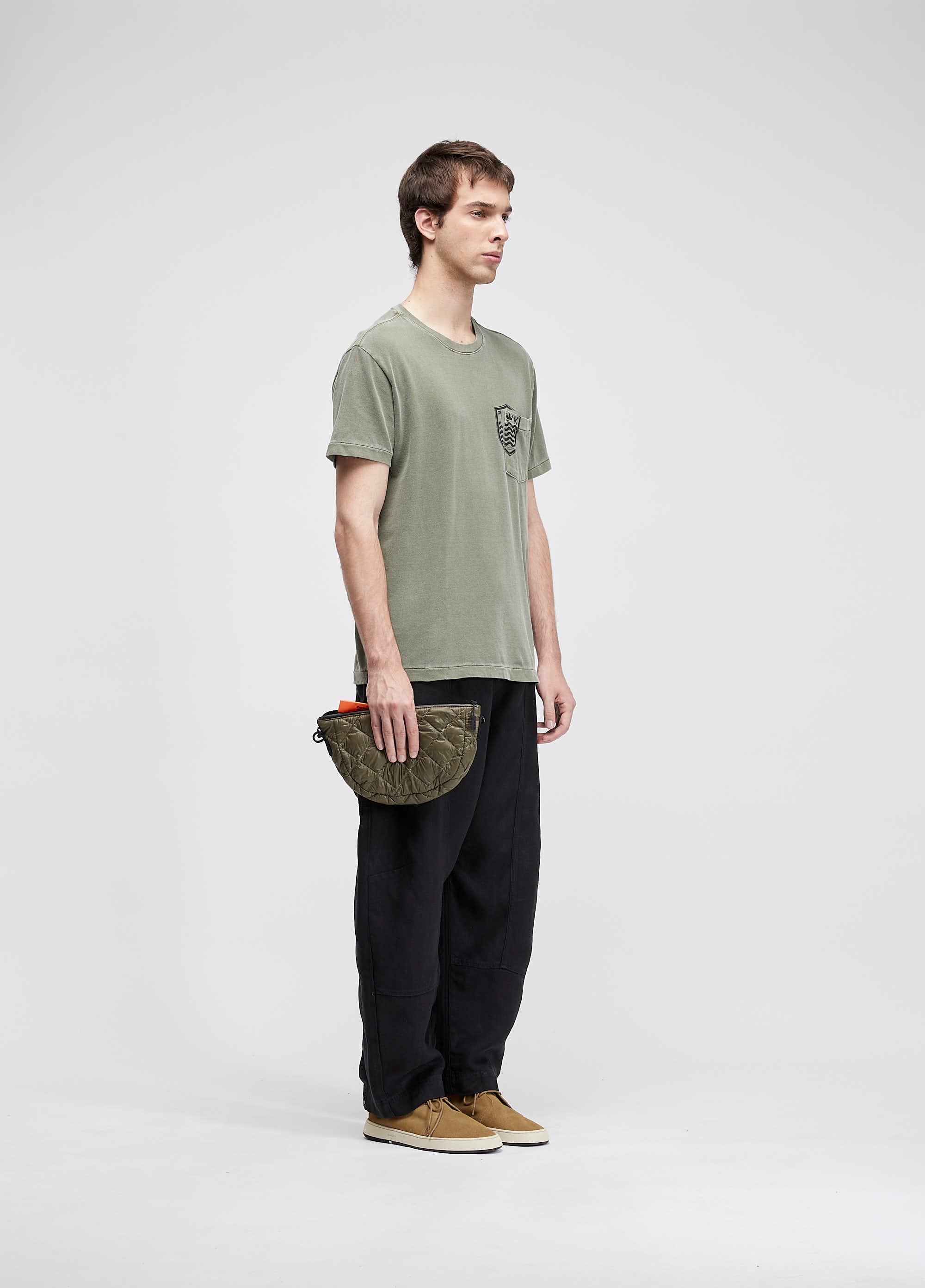 CAMISETA OSKLEN MASCULINA BOLSO BRASAO