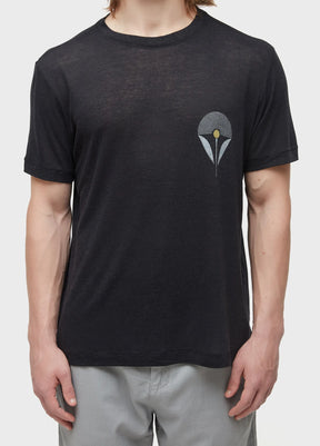 CAMISETA OSKLEN LIGHT LINEN FLOWER SUN