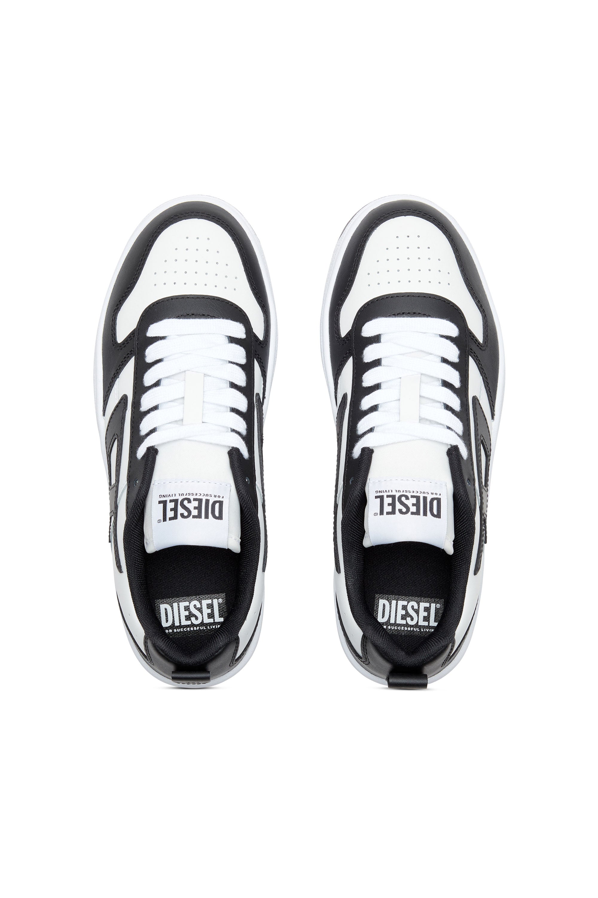 TÊNIS DIESEL S-UKIYO V2 LOW - PRETO/BRANCO