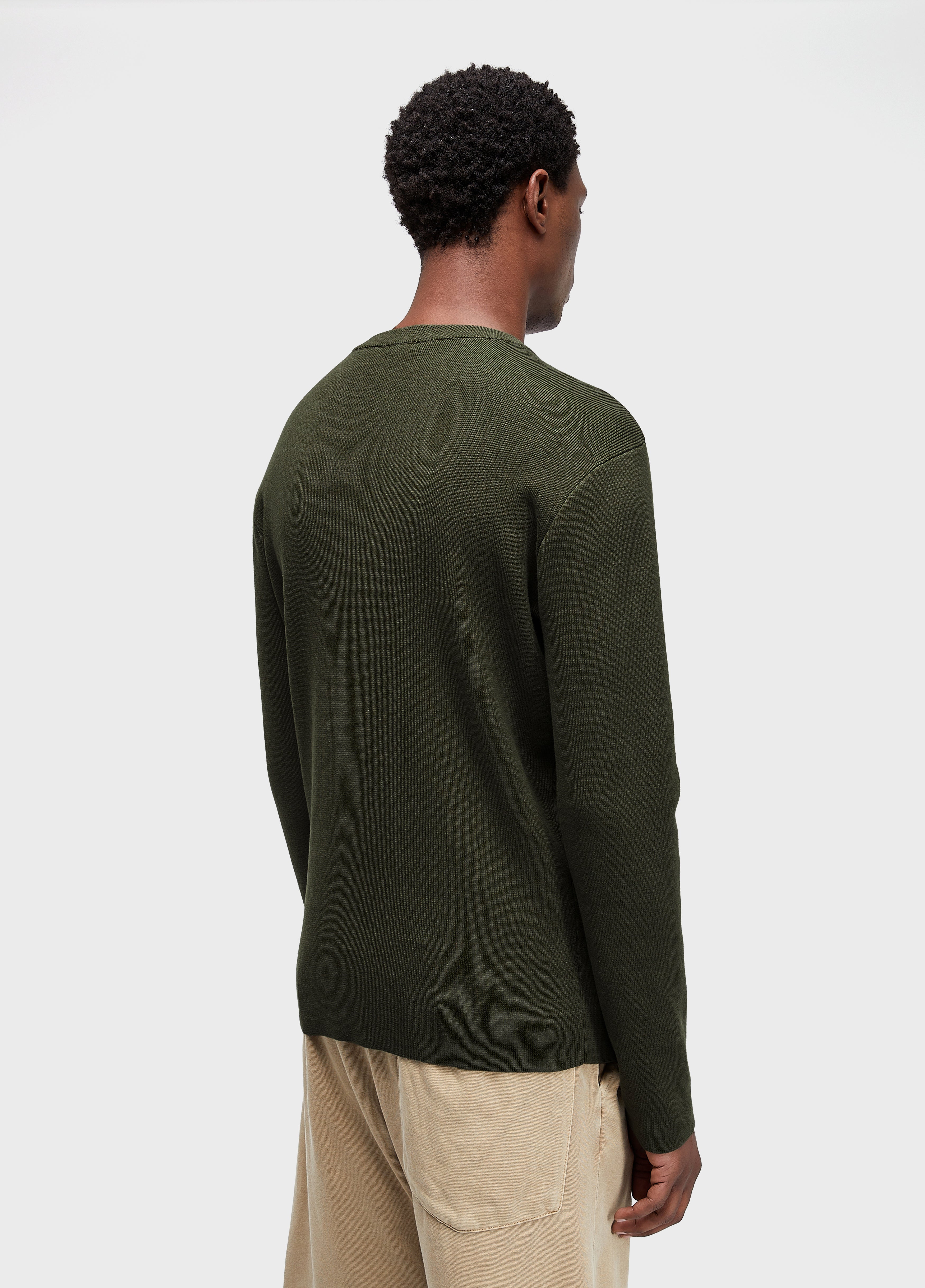 TRICOT OSKLEN MASCULINO SOLID COTTON