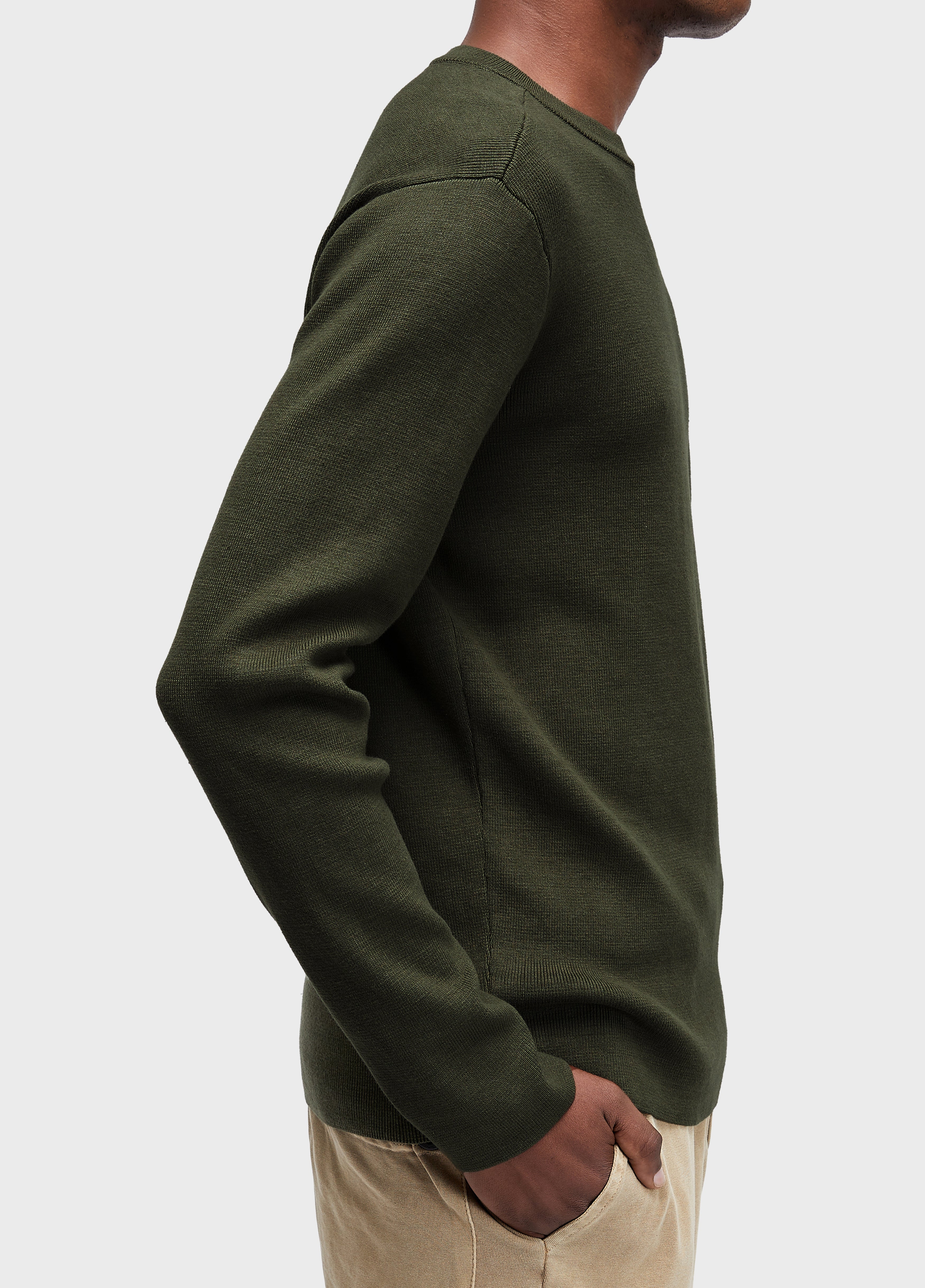 TRICOT OSKLEN MASCULINO SOLID COTTON