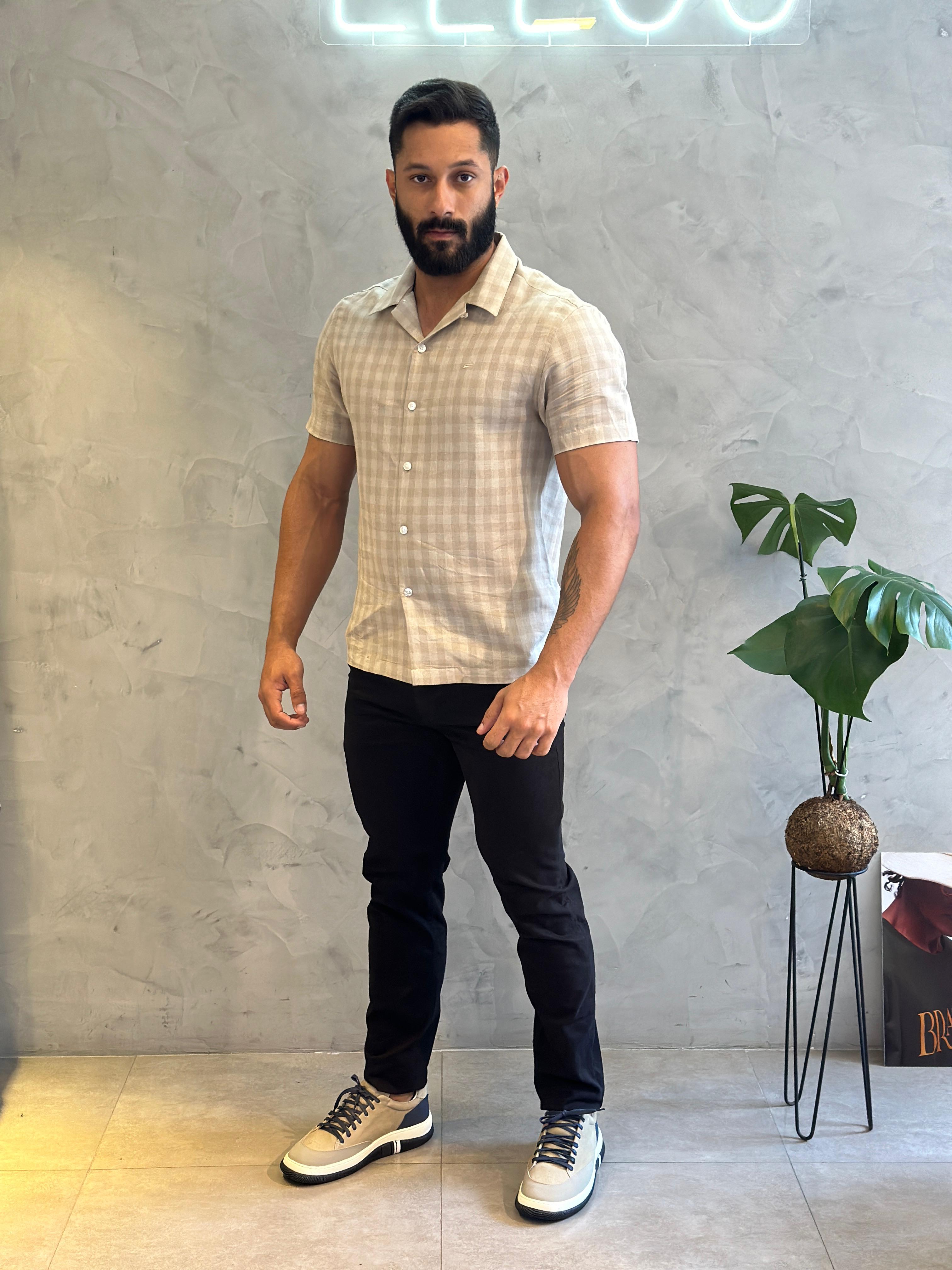 CAMISA ELLUS BLEND RIVERSIDE AREIA