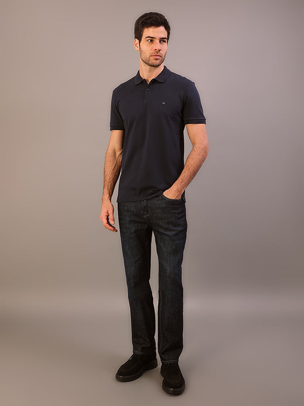 POLO CALVIN KLEIN MASCULINA PIMA SLIM FIT