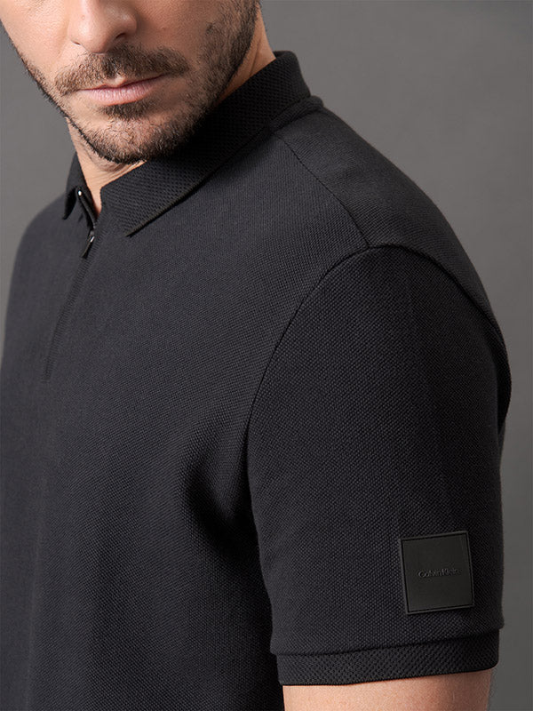POLO CALVIN KLEIN MASCULINA PIQUET DESAGULHADO