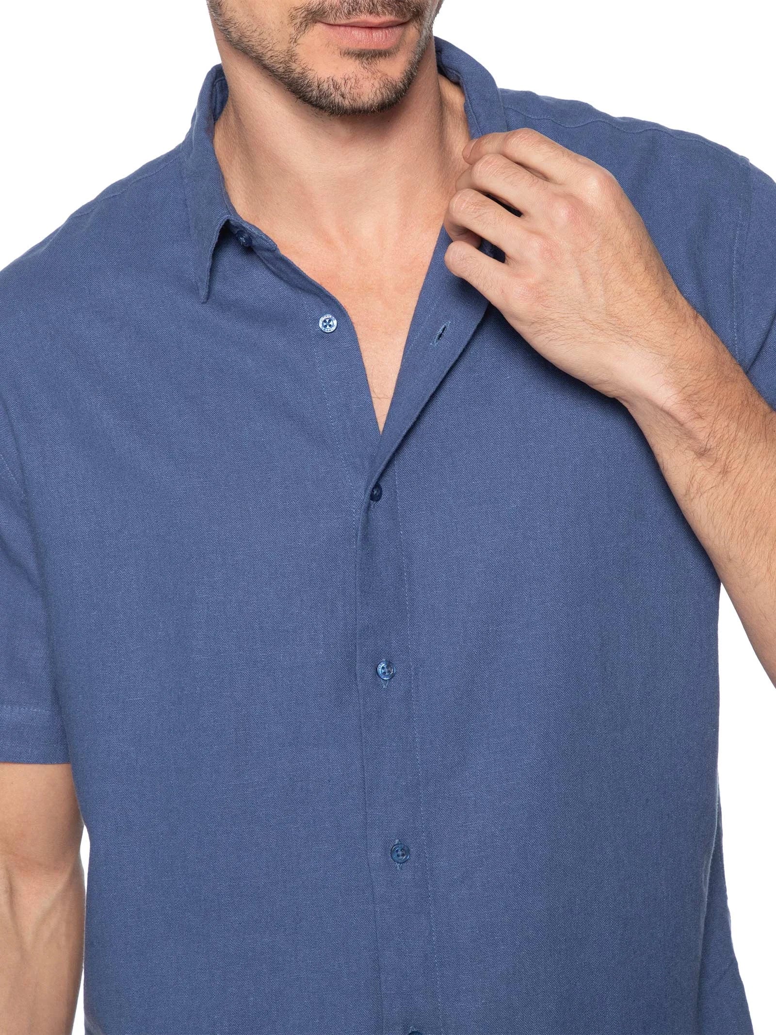 CAMISA OSKLEN LINHO CASUAL SOFT