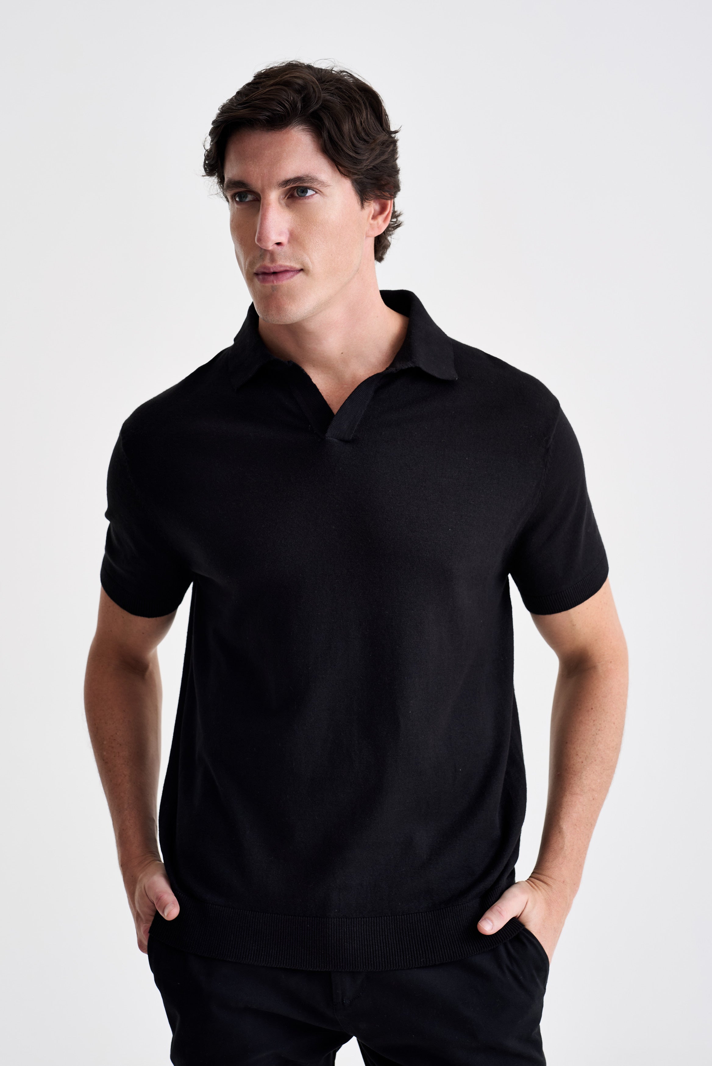 POLO TRICOT GOLA V ANKOR
