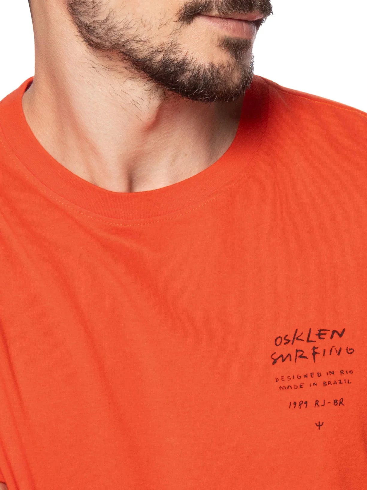 CAMISETA OSKLEN MASCULINA SLIM VINTAGE SURF HANDWRITING