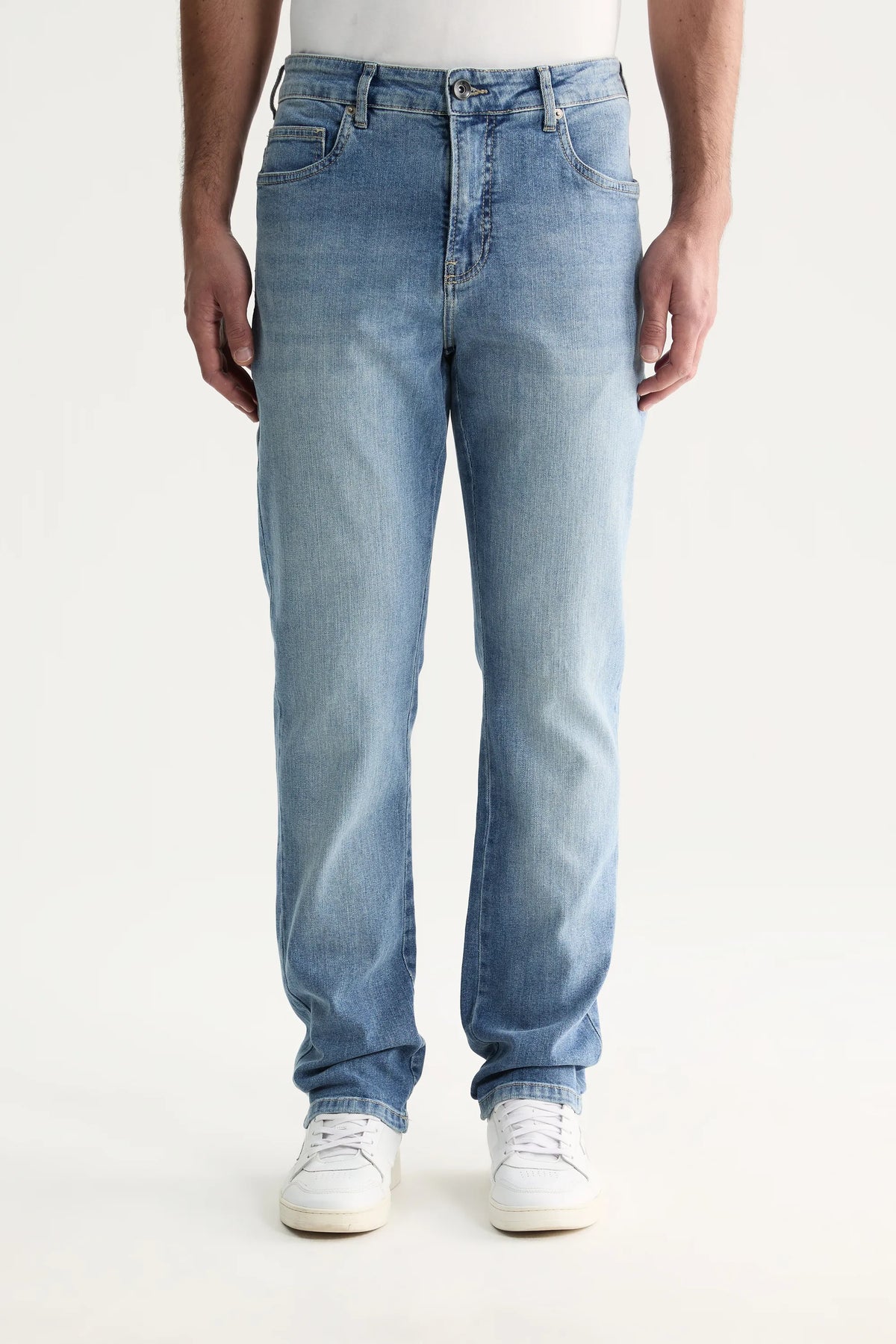 CALCA JEANS FOXTON SLIM ONDA CLARA