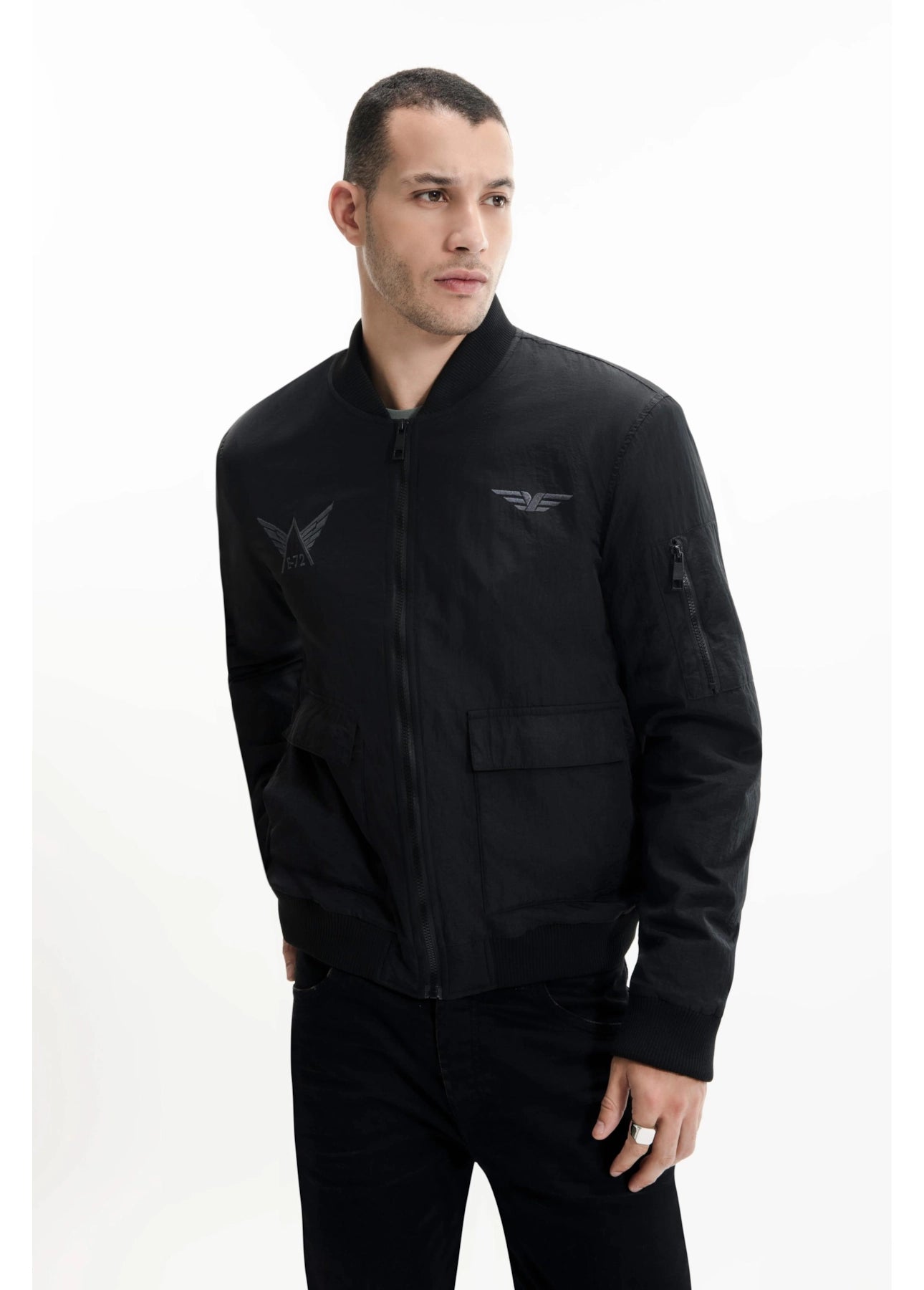 JAQUETA BOMBER ELLUS NY EMBROIDERY