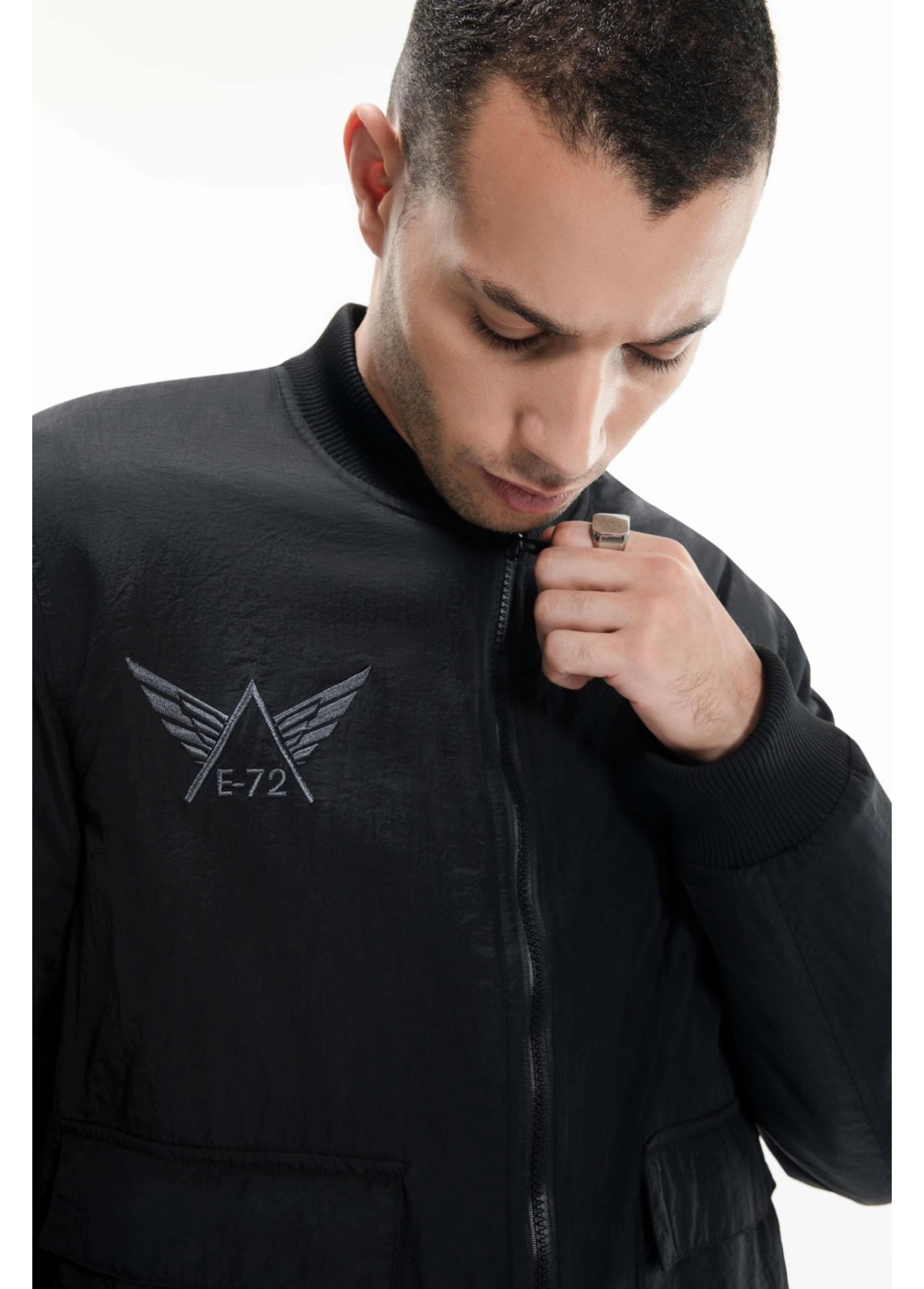 JAQUETA BOMBER ELLUS NY EMBROIDERY