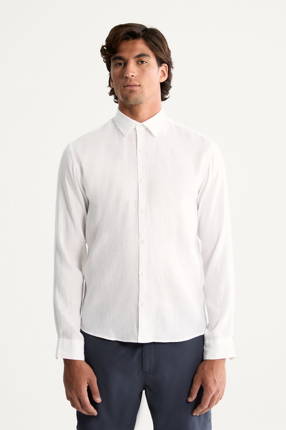 CAMISA FOXTON LINHO LUMIAR ML