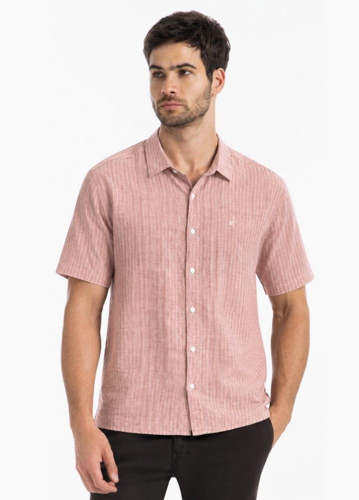 CAMISA ELLUS LINEN BLEND FT ARLINGTON SURF IRISH