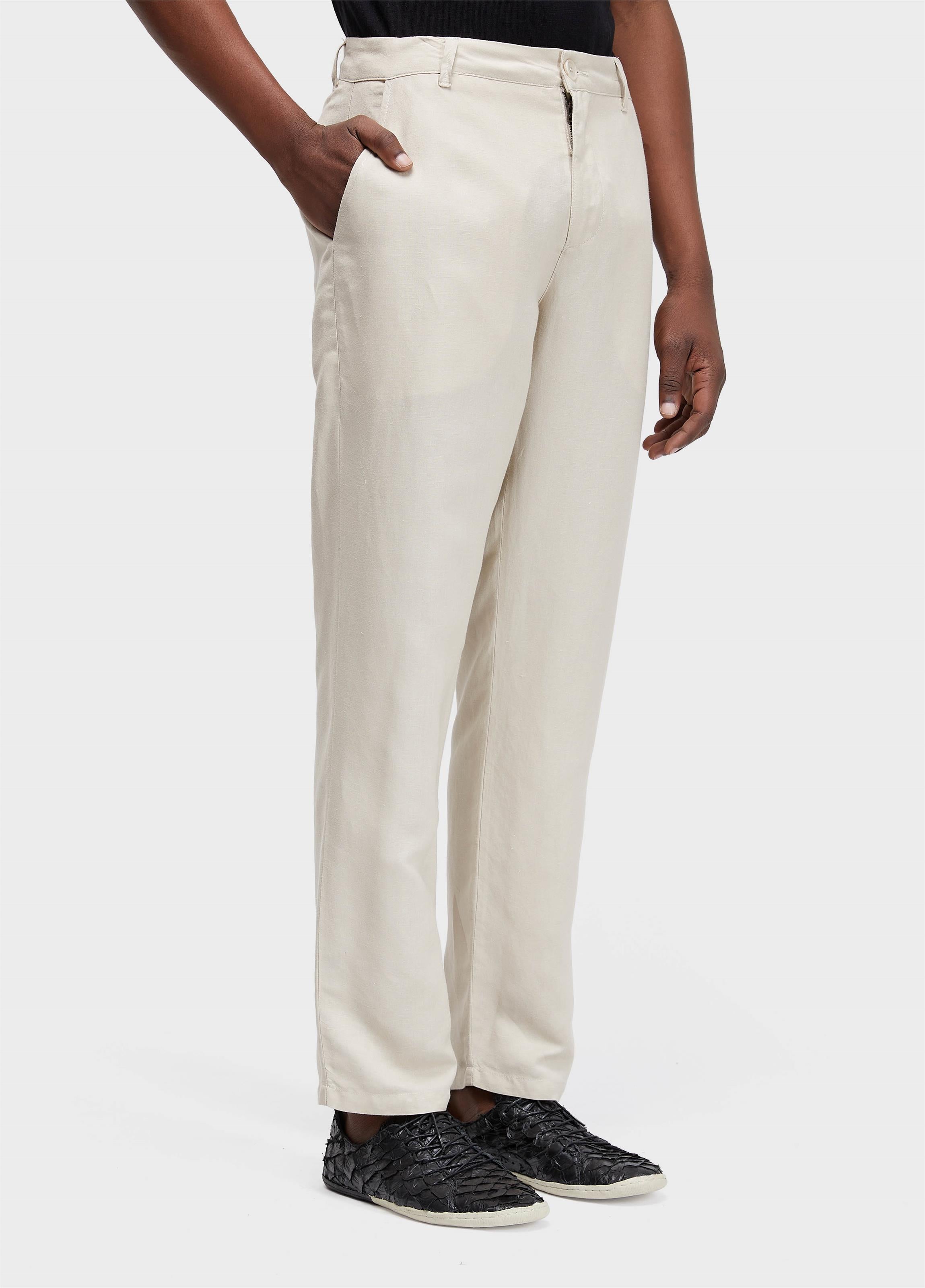 CALÇA OSKLEN ALFAIATARIA FLUID LINHO CHINO