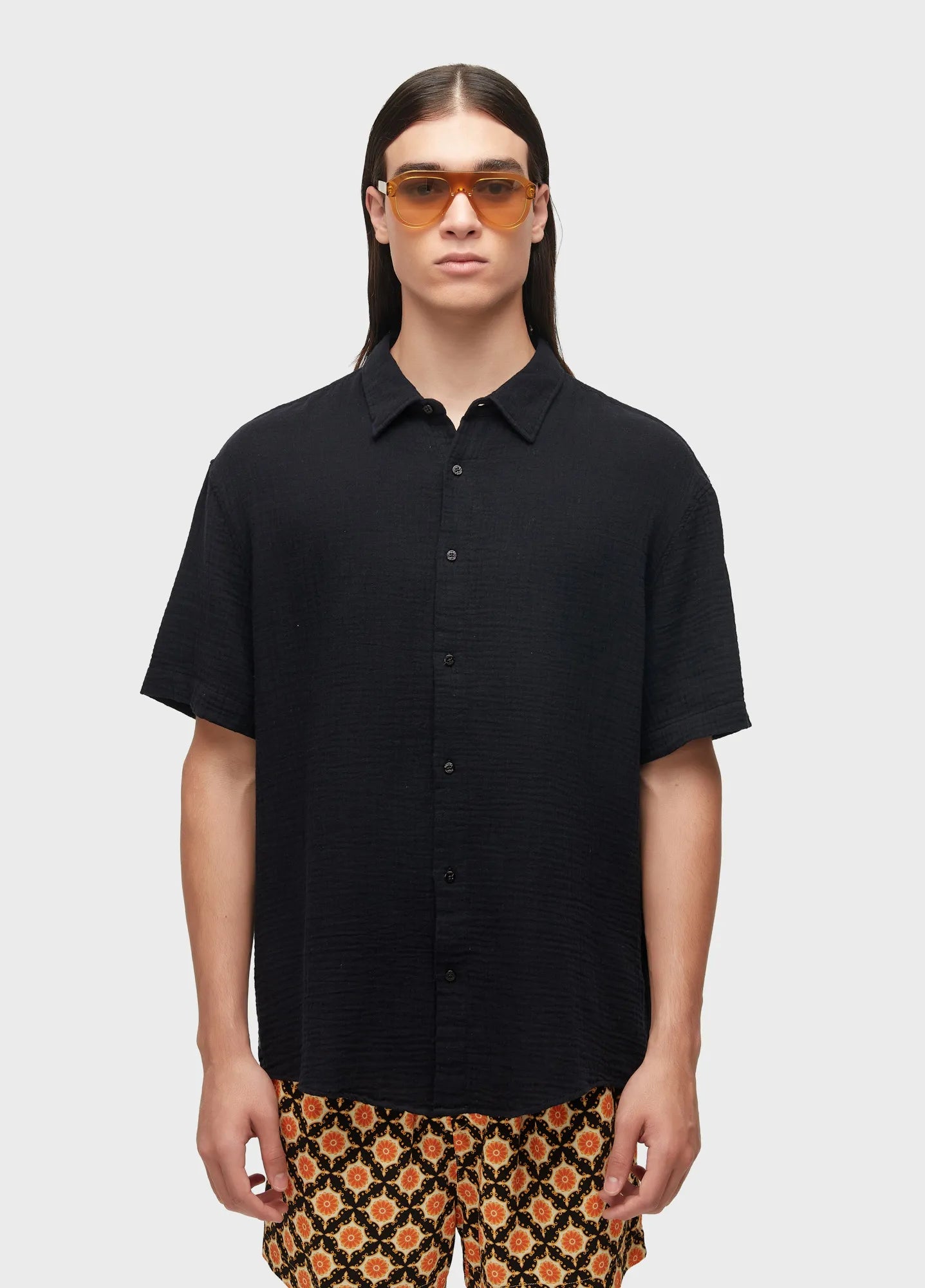 CAMISA OSKLEN MASCULINA COTTON WAVY MC
