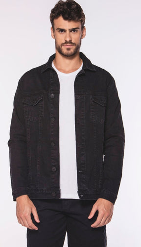 JAQUETA JEANS DEEP BLACK URBÔ