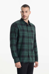 CAMISA ELLUS WOOL TOUCH TALOSE PLAID ML