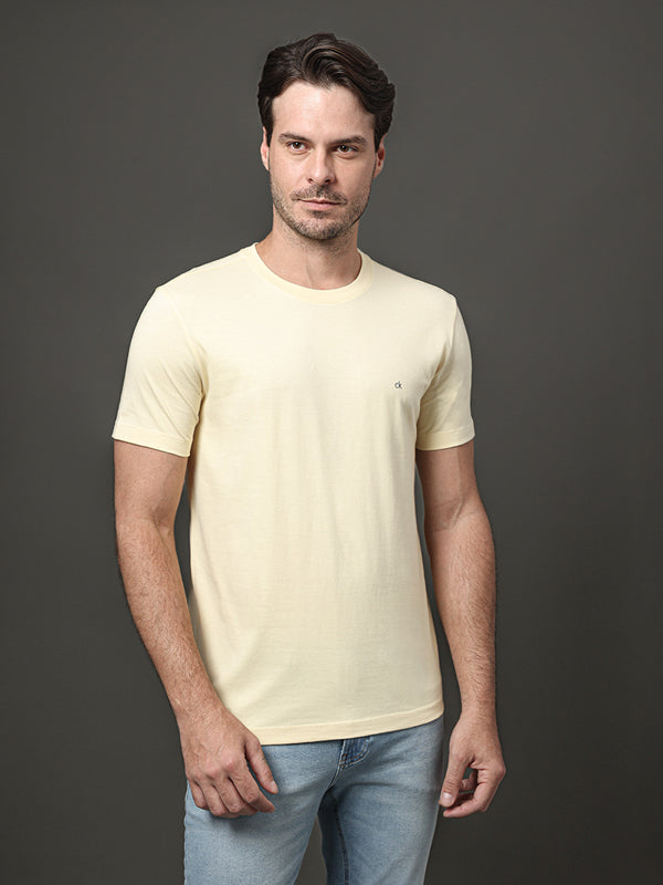 CAMISETA CALVIN KLEIN MASCULINA MEIA MALHA