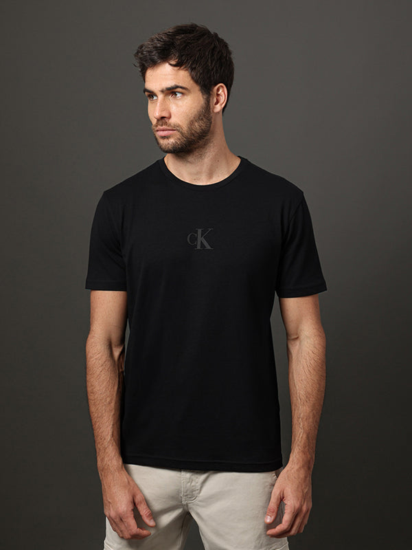 CAMISETA CALVIN KLEIN MASCULINA RUBBER PATCH