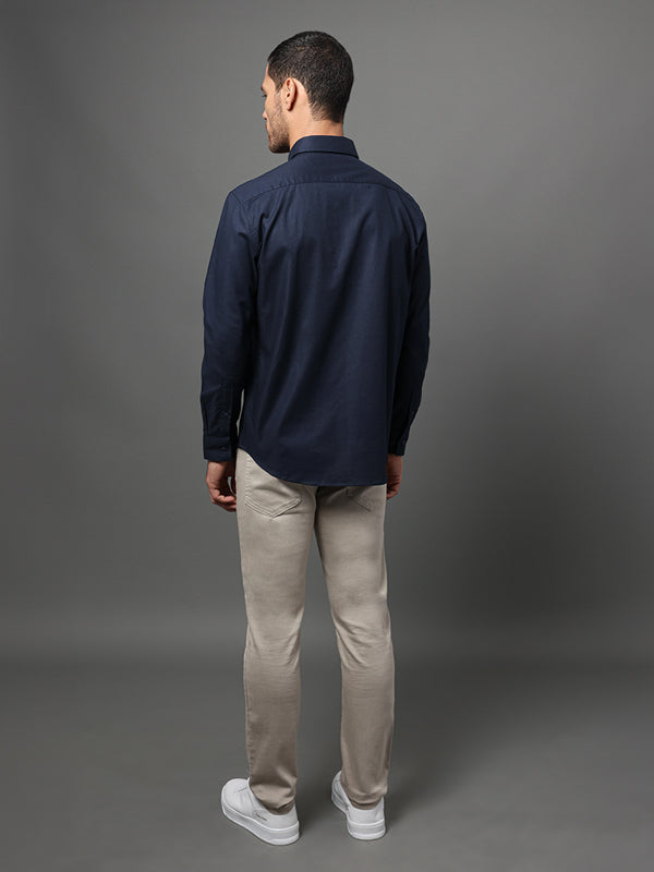CAMISA CALVIN KLEIN OXFORD REGULAR MANGA LONGA