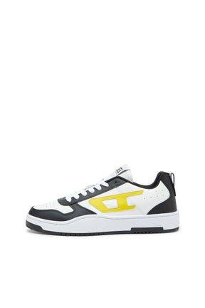 TÊNIS DIESEL S-UKIYO V2 LOW - BRANCO/PRETO/AMARELO