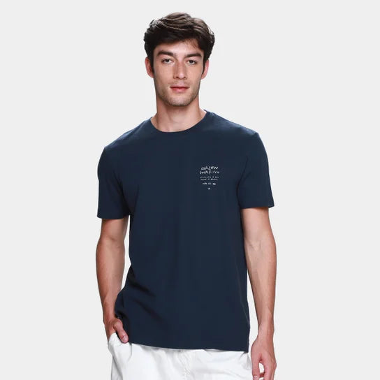 CAMISETA OSKLEN MASCULINA SLIM VINTAGE SURF HANDWRITING