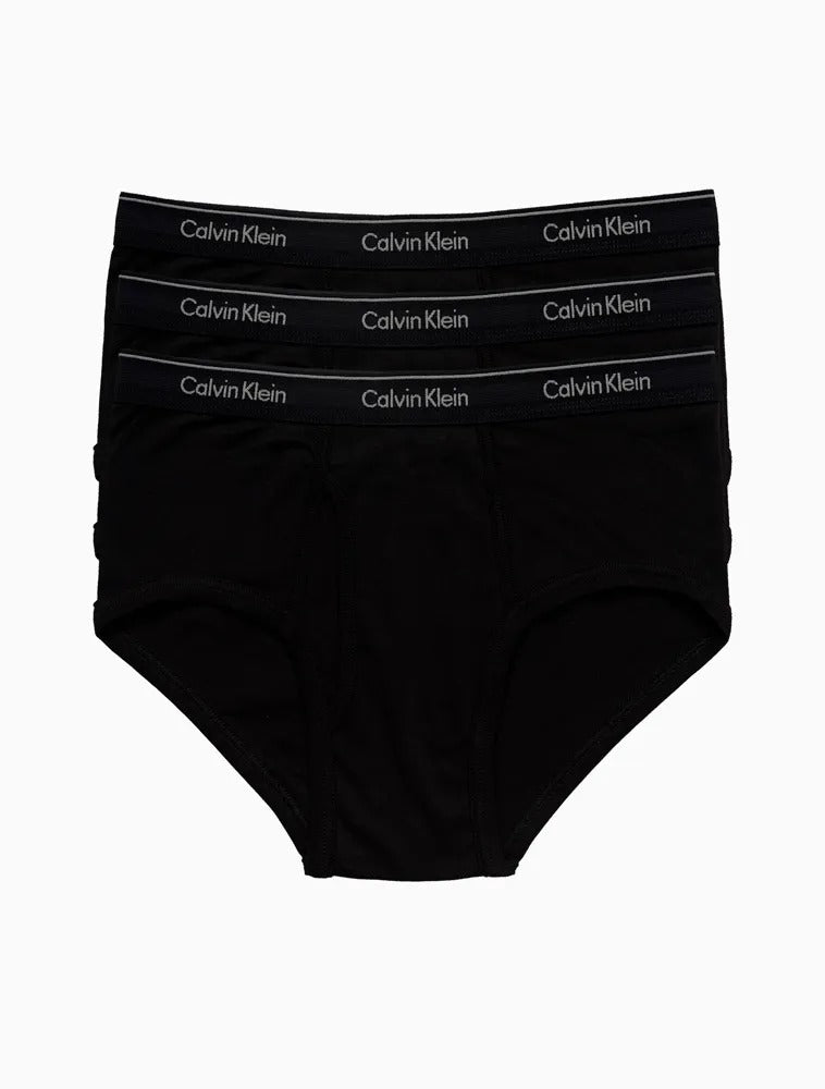 KIT 3 CUECAS CALVIN KLEIN BRIEF DE COTTON RIB