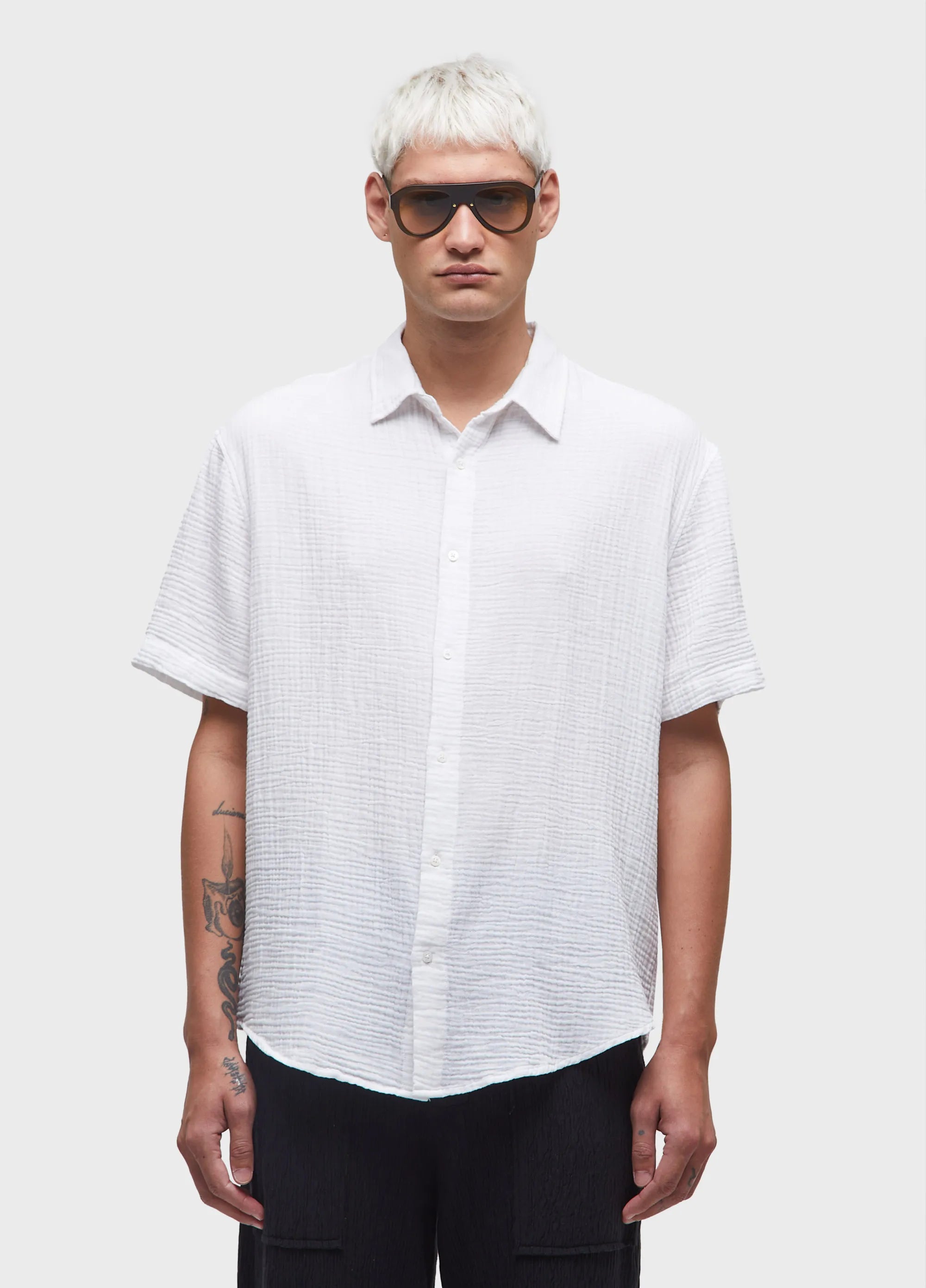 CAMISA OSKLEN MASCULINA COTTON WAVY MC