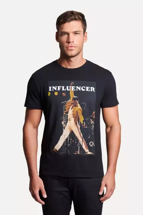 CAMISETA RESERVA INFLUENCER STAGE PRETO