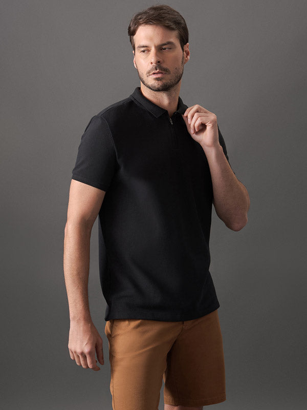 POLO CALVIN KLEIN MASCULINA PIQUET DESAGULHADO