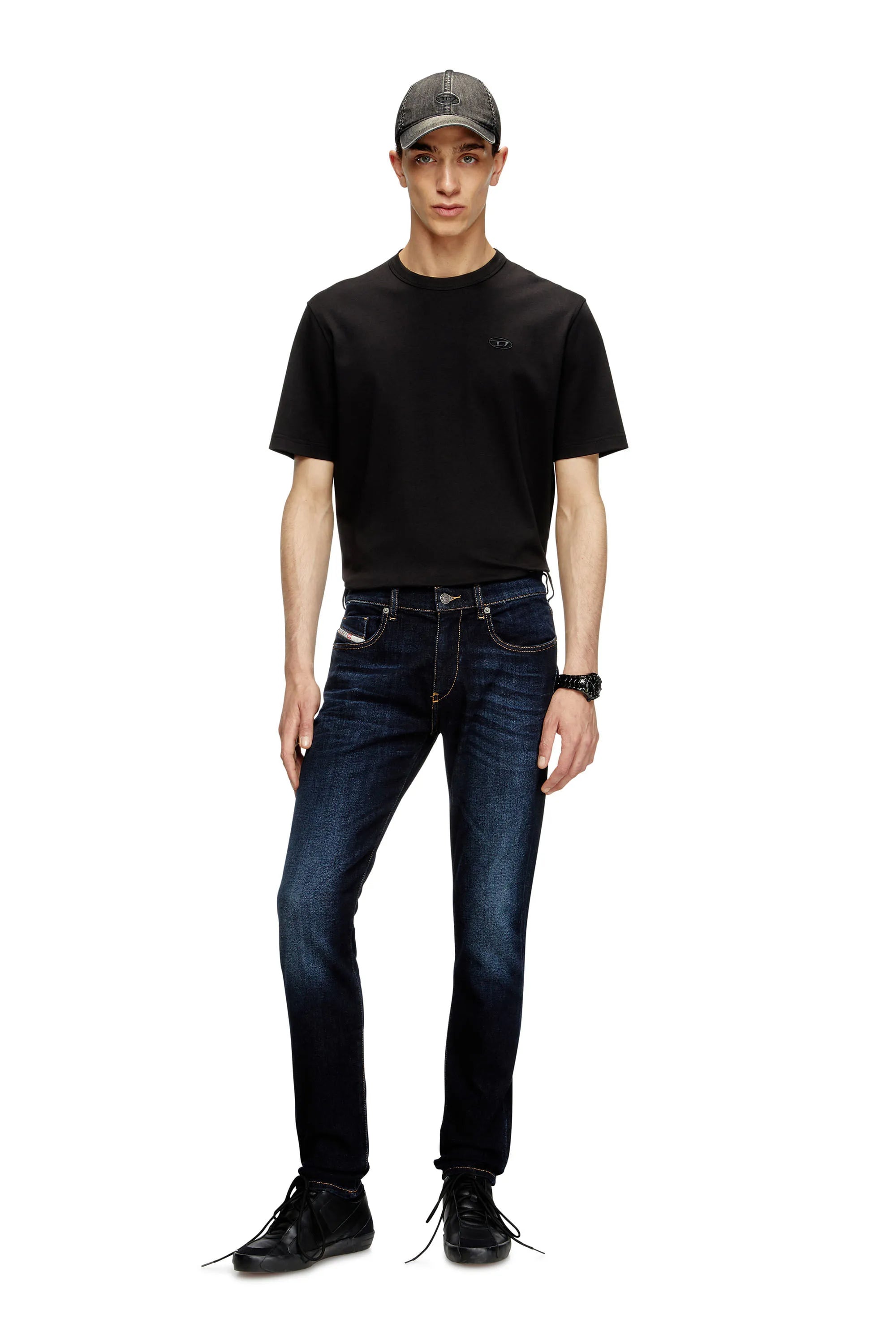 CALÇA JEANS DIESEL SLIM FIT MASCULINA DSTRUKT L.32