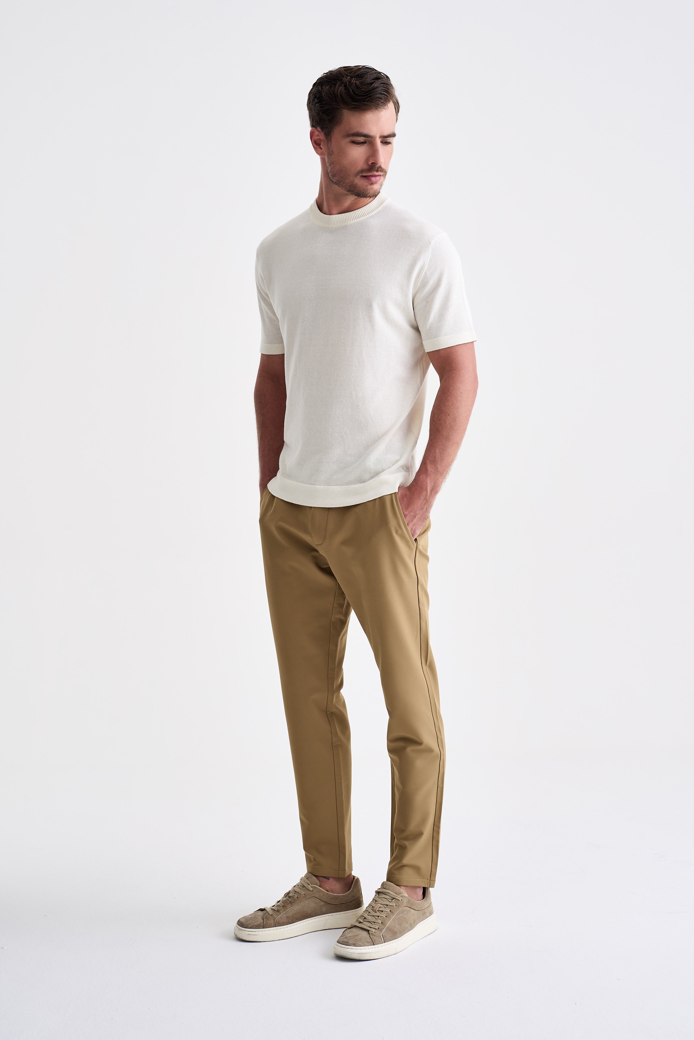 CAMISETA TRICOT TEXTURIZADA ANKOR