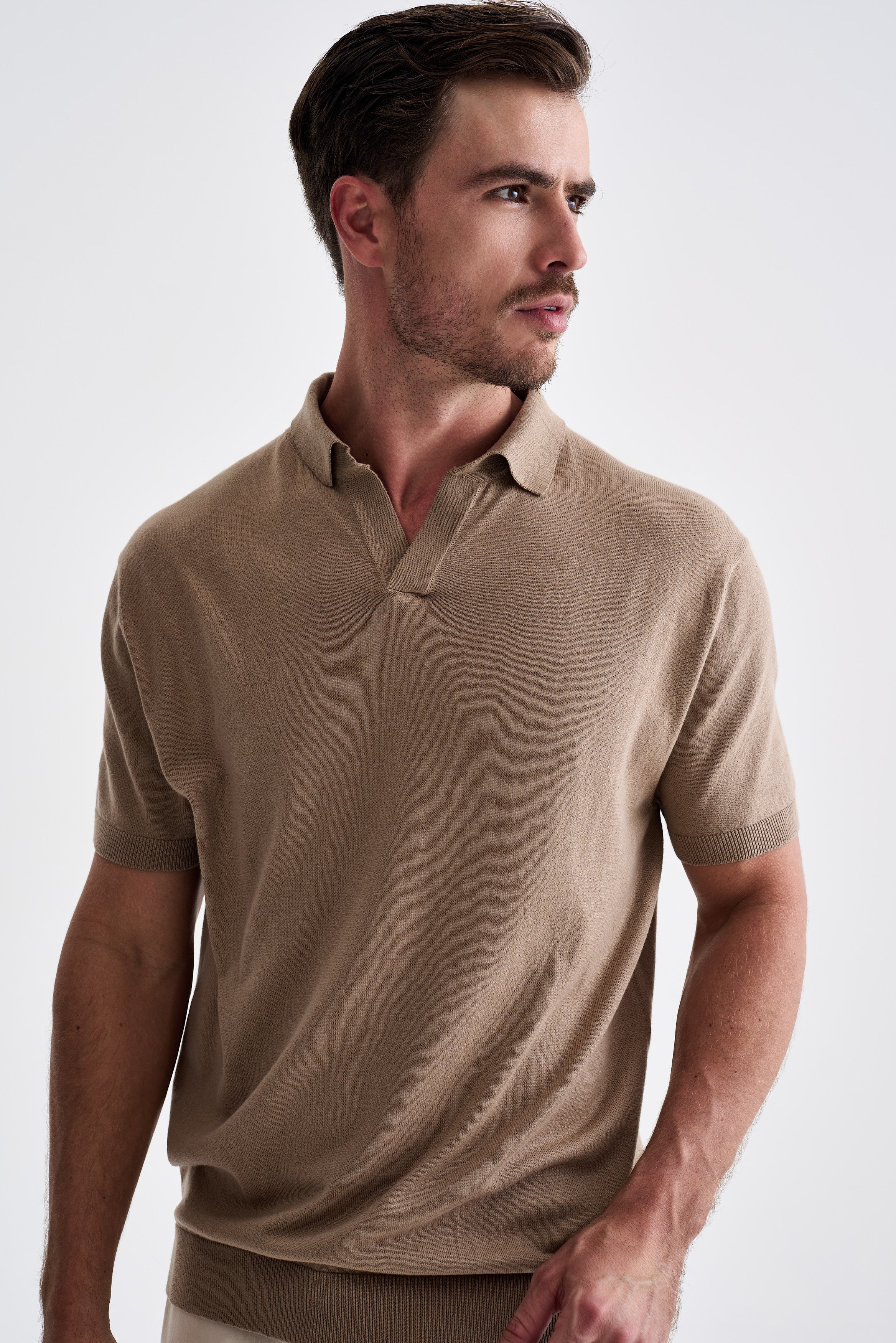 POLO TRICOT GOLA V ANKOR
