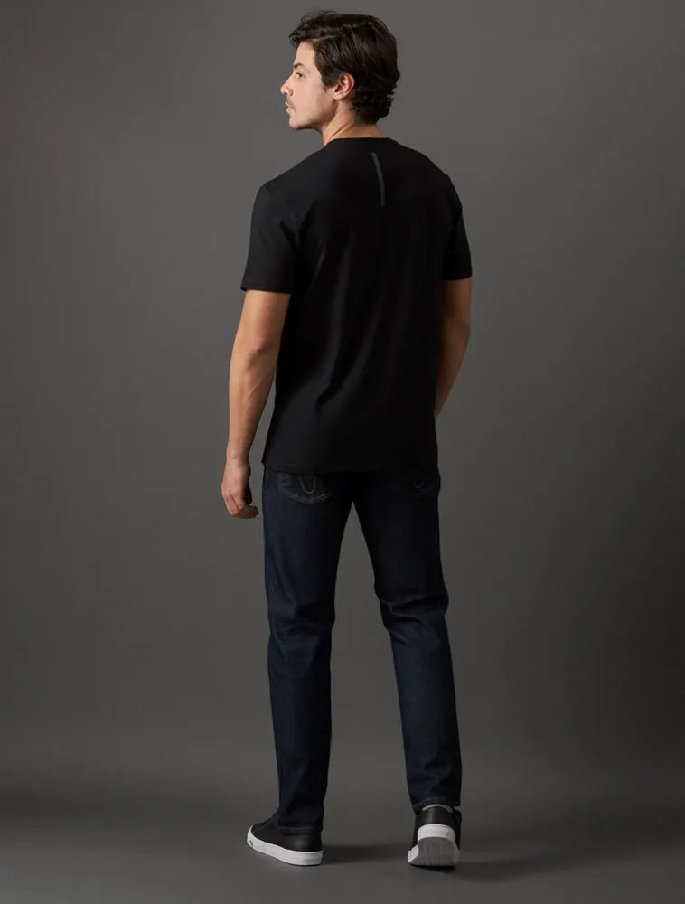CALCA CALVIN KLEIN JEANS MASCULINA SLIM AZUL MEDIO