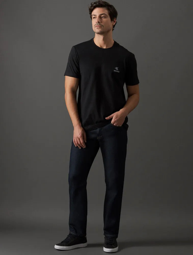 CALCA CALVIN KLEIN JEANS MASCULINA SLIM AZUL MEDIO