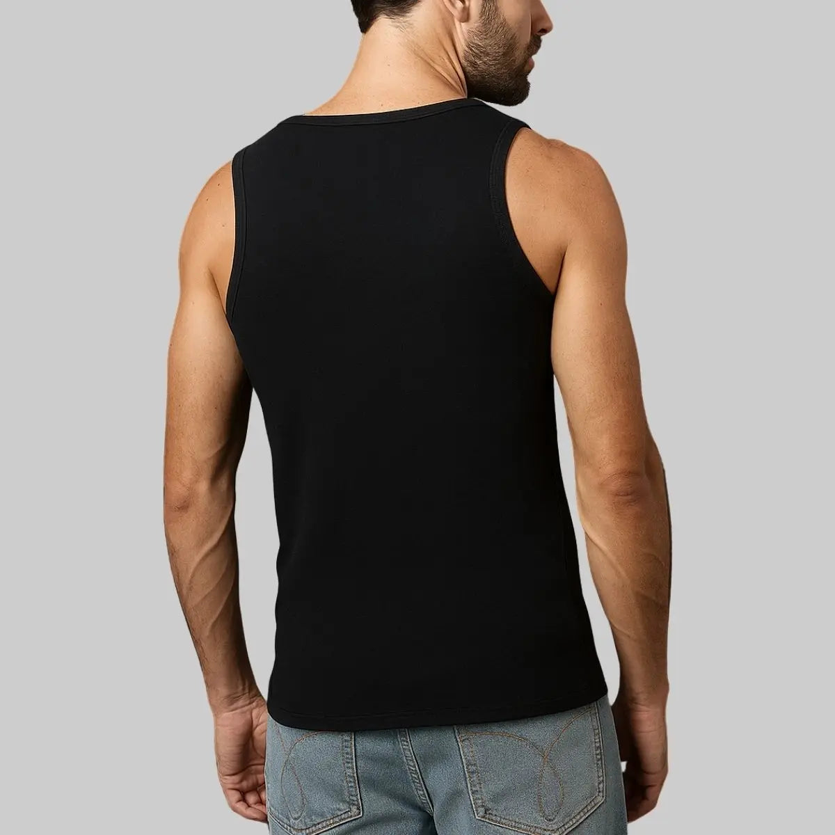 KIT 2 REGATAS CALVIN KLEIN RIBANA ALGODAO
