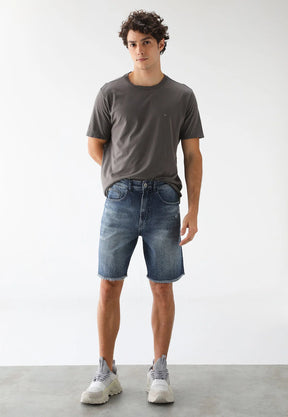 BERMUDA JEANS ELLUS CLASSIC C/USED+PUIDOS