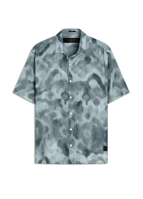 CAMISA ELLUS MODAL BLEND IKAT MOUNTAIN SURF