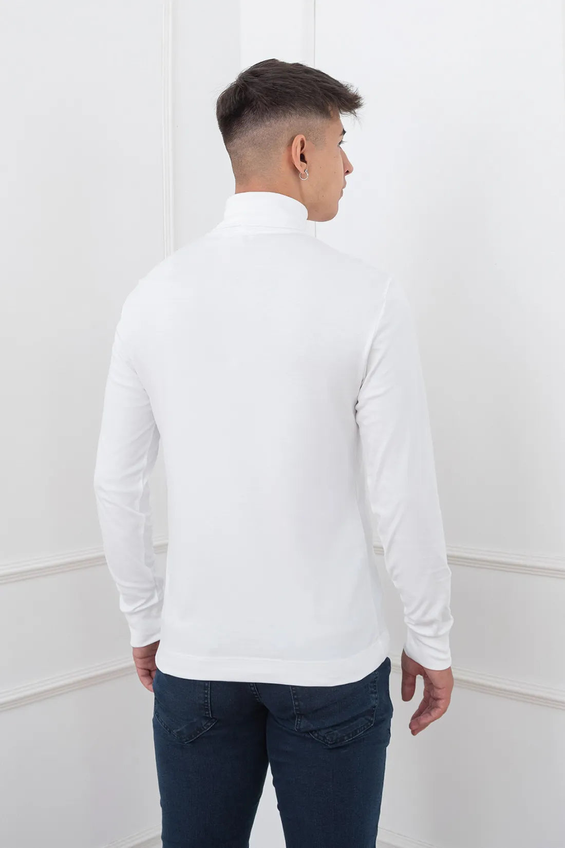 LACOSTE GOLA ALTA BRANCA