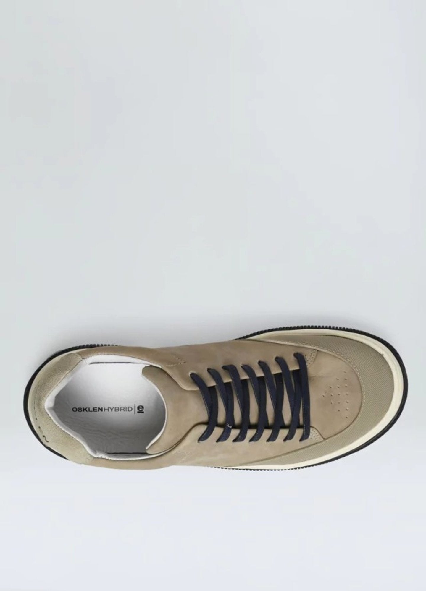 TENIS HYBRID LACES NOBUCK GELO