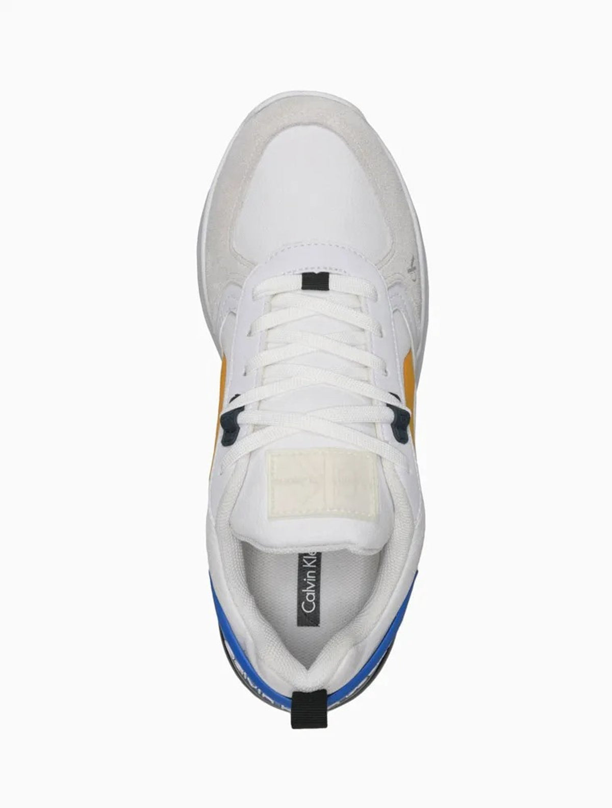 TENIS CALVIN KLEIN JEANS AIR BORRACHA MOSTARDA