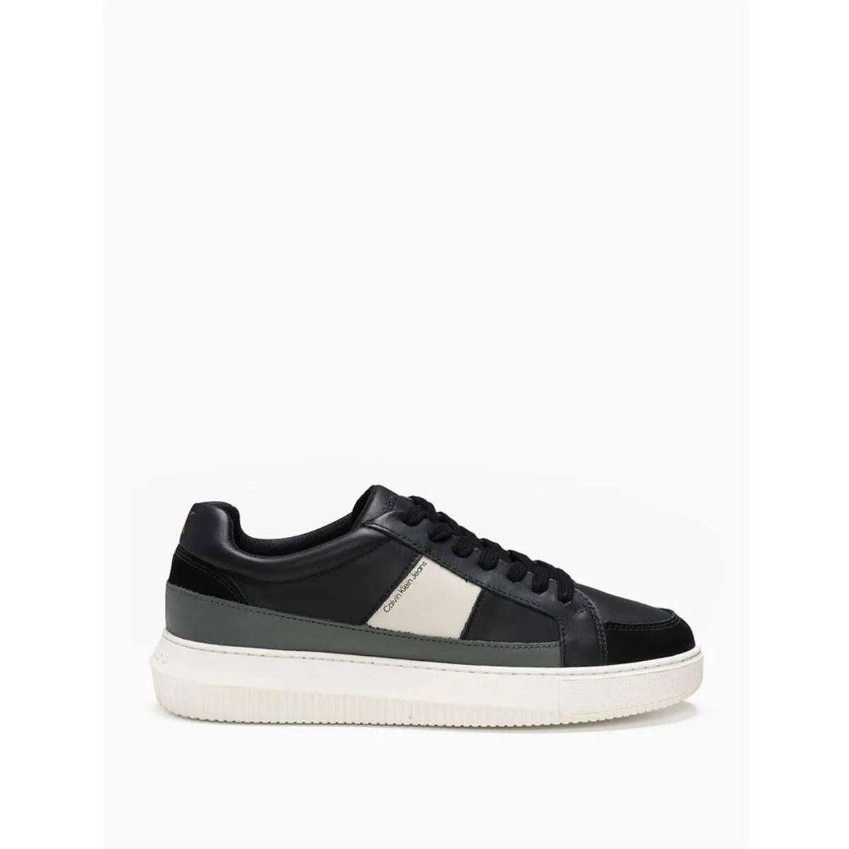 TENIS CALVIN KLEIN JEANS CHUNKY FAIXA LATERAL PRETO