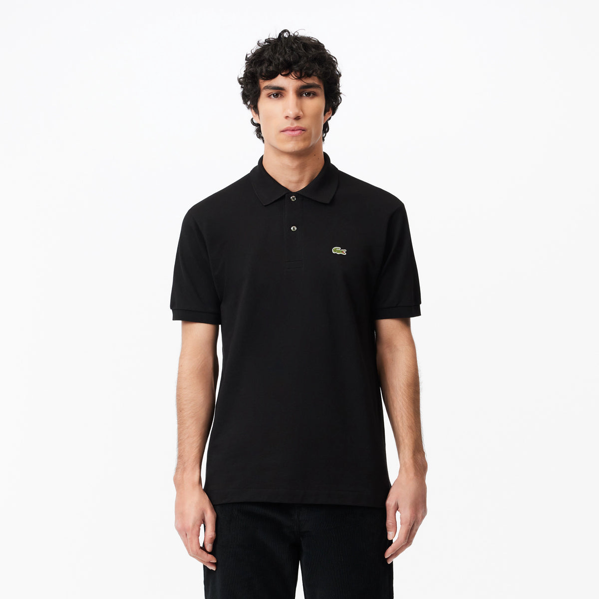 POLO LACOSTE L.12.12 PRETO