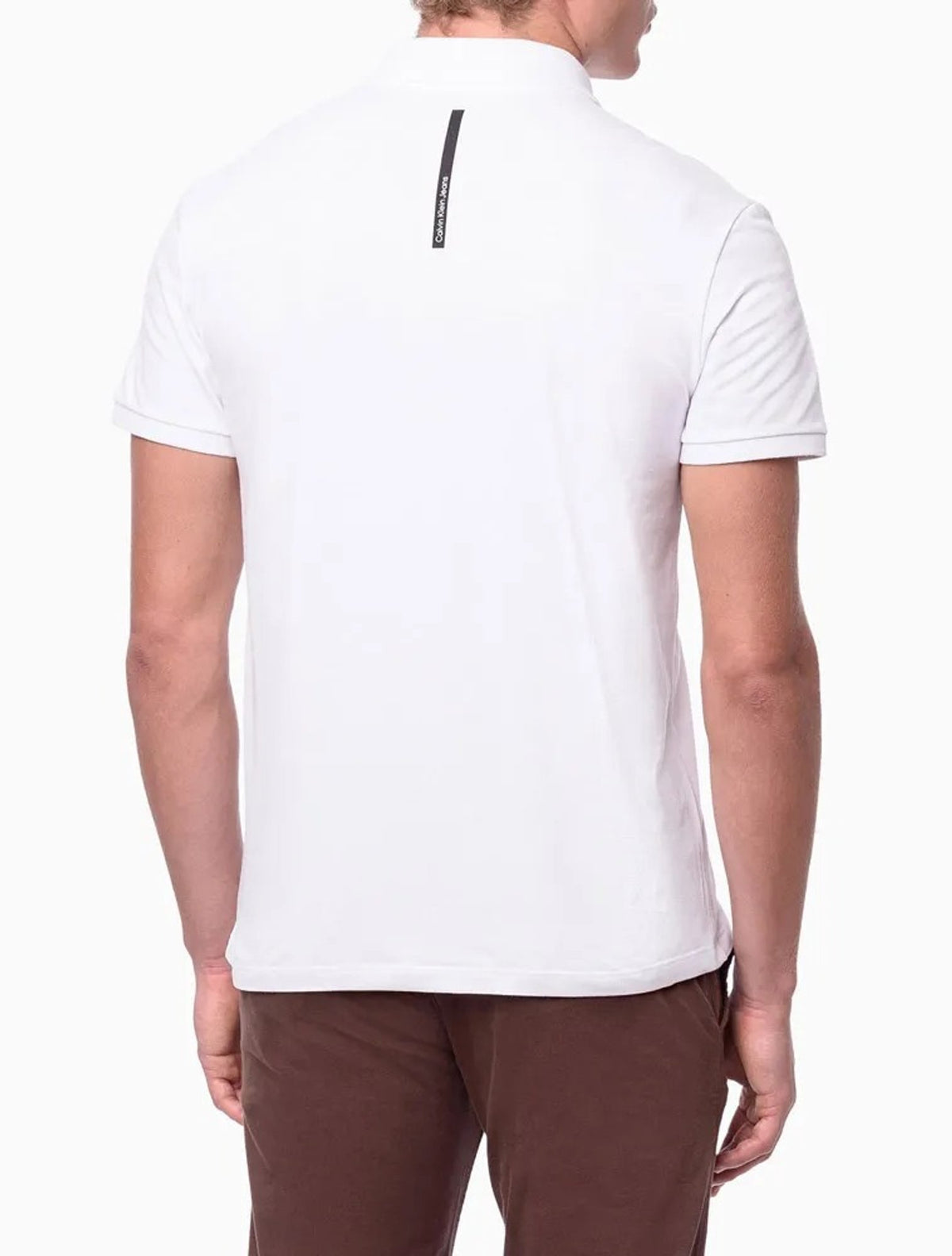 POLO CALVIN KLEIN JEANS OMEGA BRANCO