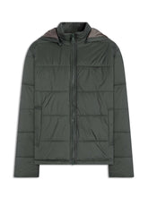 JAQUETA ELLUS PUFFER HOOD VERDE