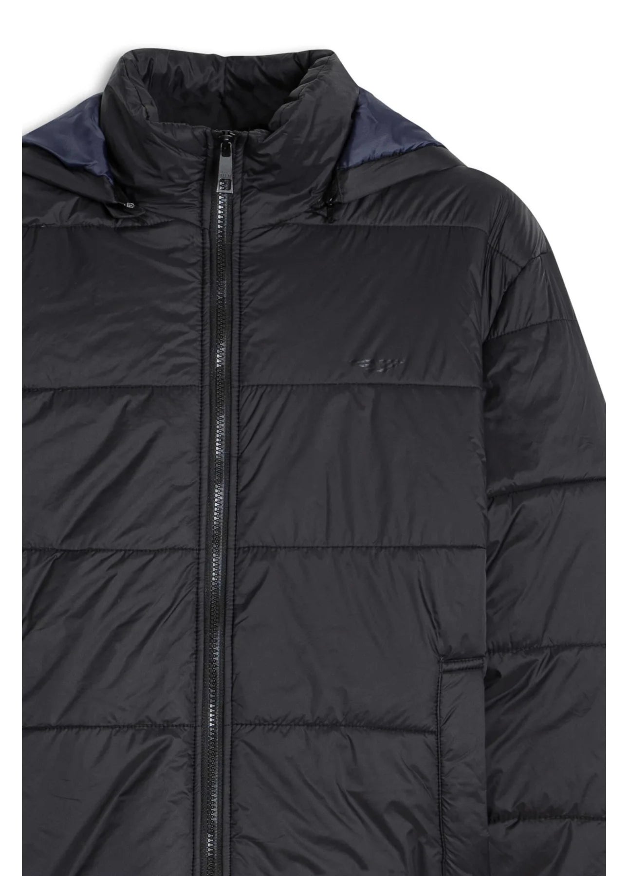 JAQUETA ELLUS PUFFER HOOD PRETA