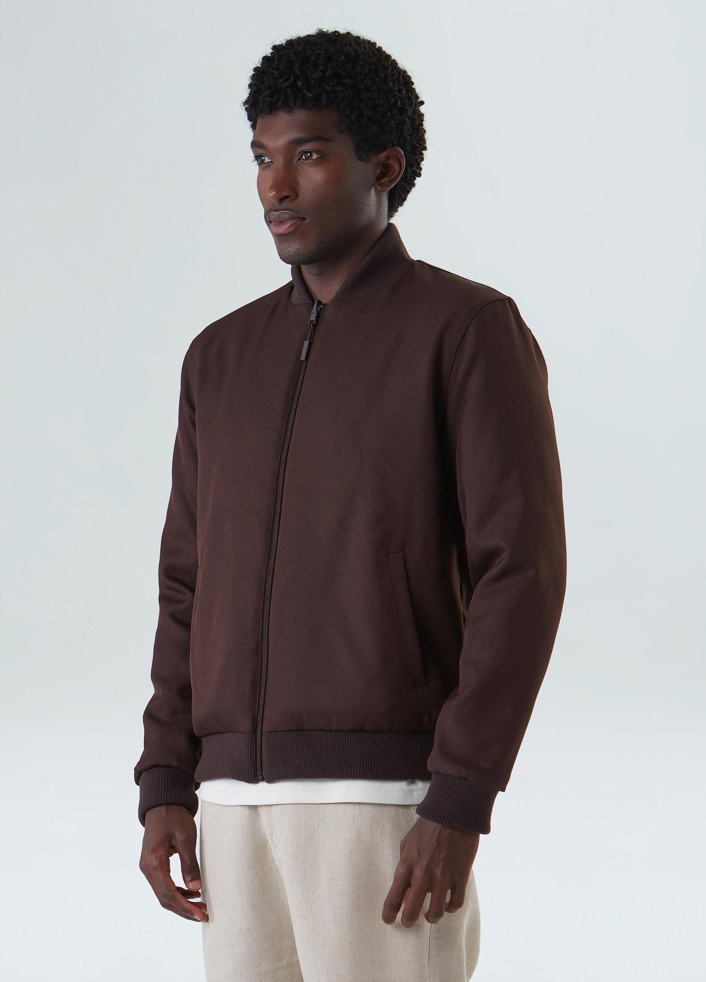 JAQUETA OSKLEN BOMBER DOUBLE PLAIN