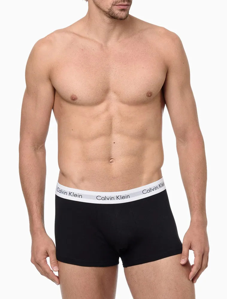 KIT 3 CUECAS CALVIN KLEIN LOW RISE TRUNK MULTI