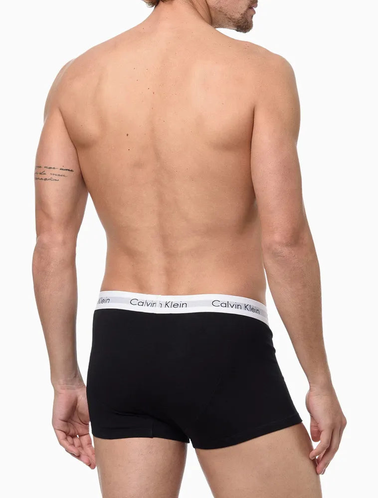 KIT 3 CUECAS CALVIN KLEIN LOW RISE TRUNK MULTI